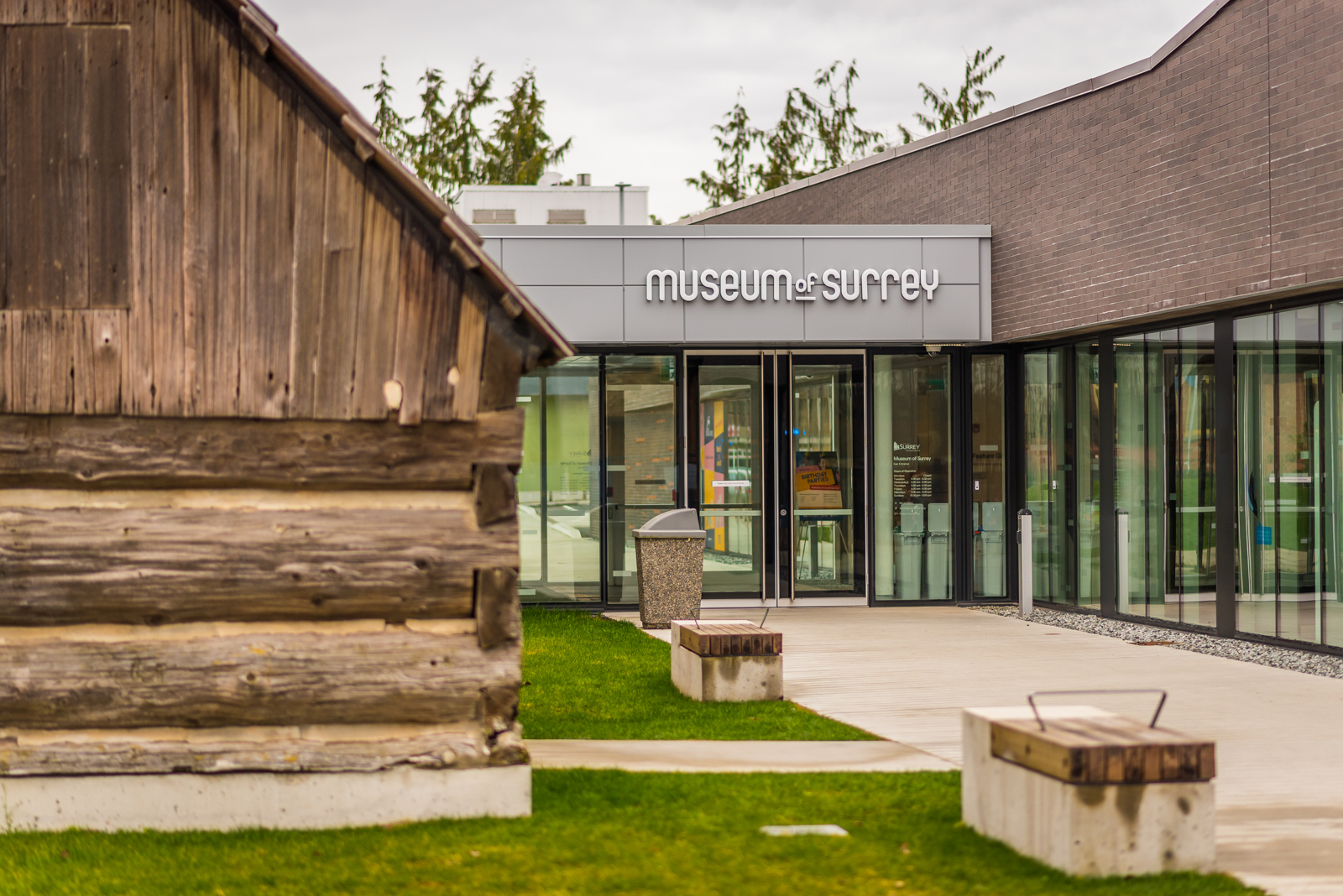 Exterior of the Museum of Surrey