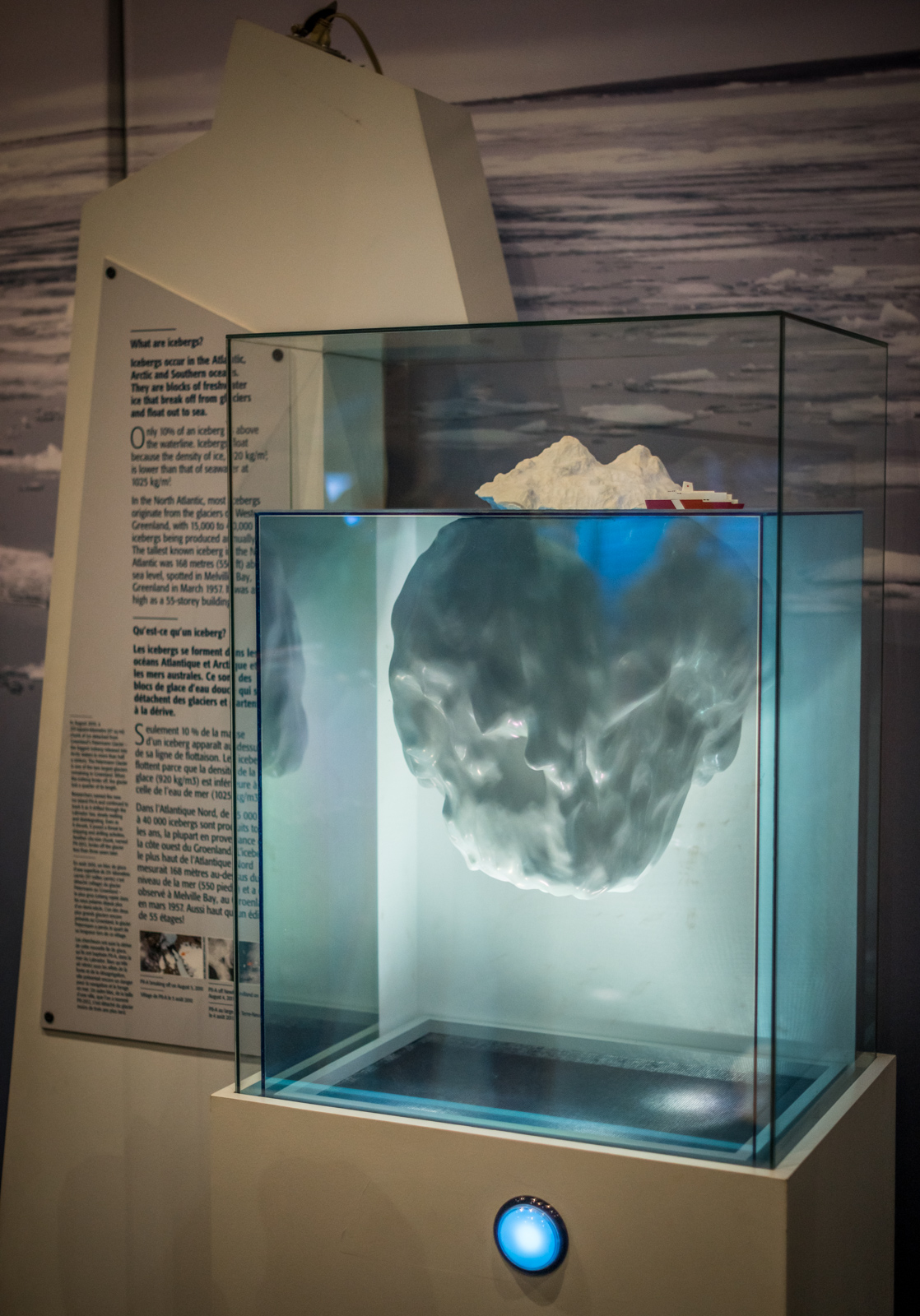 A display from ‘Arctic Voices’