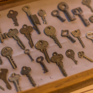 Keys from the museum’s collection