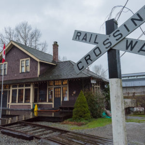 Exterior of Port Moody Station Museum