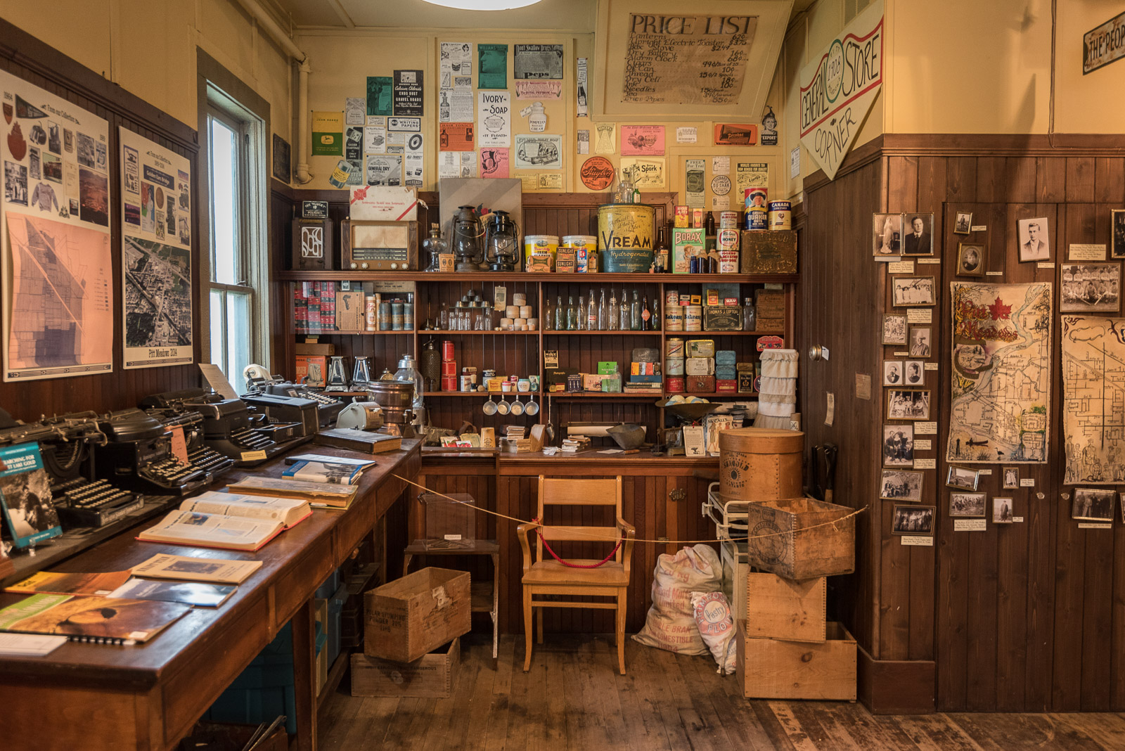 Interior of the Old General Store
